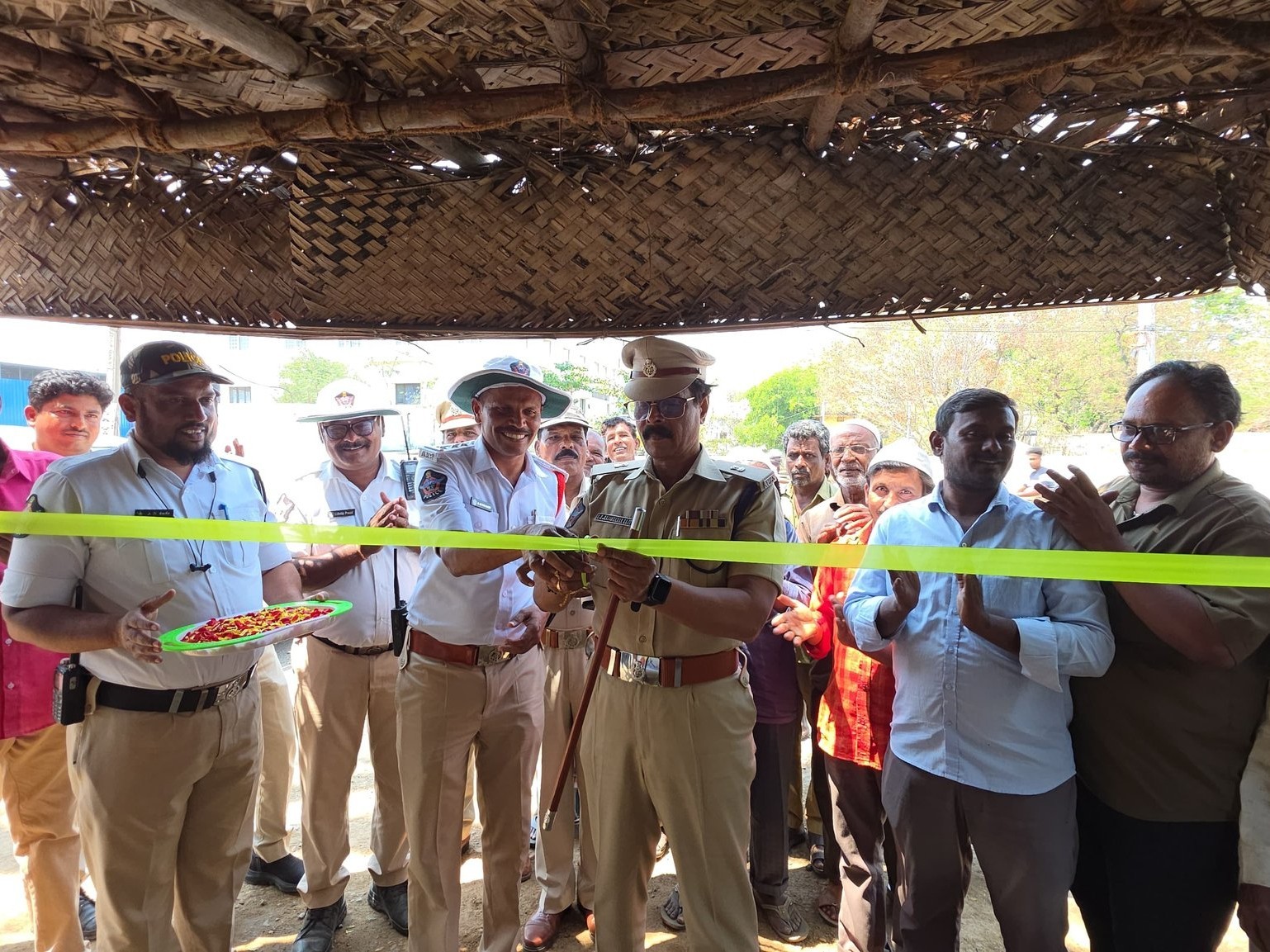 పోలీస్ స్టేషన్‌లో చలివేంద్రం ప్రారంభం