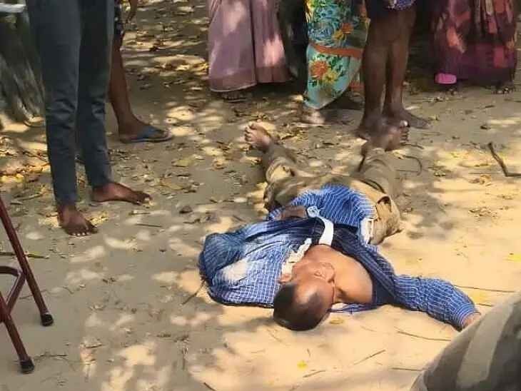 టిప్పర్ ఢీకొని వ్యక్తి మృతి.!