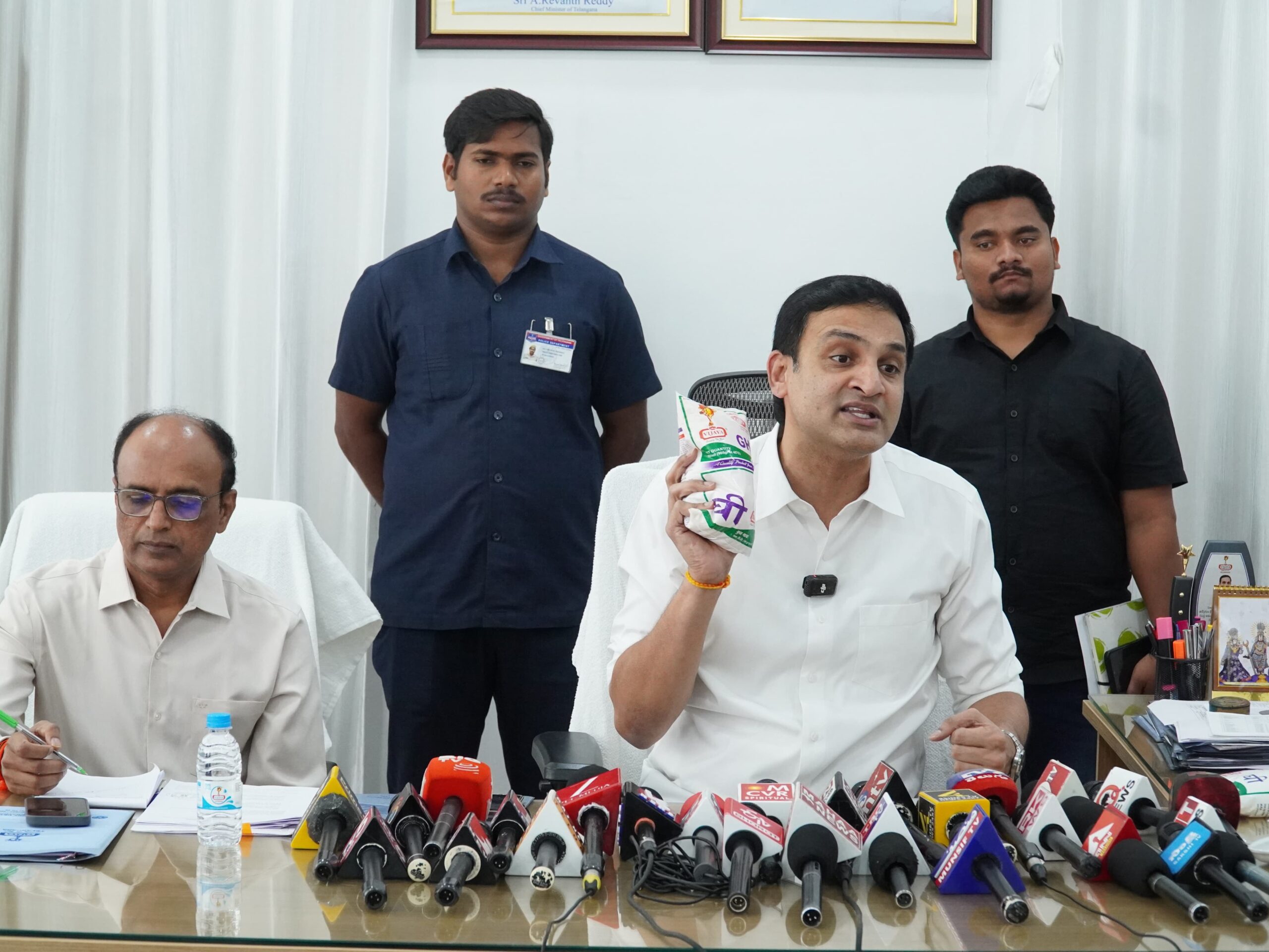 కల్తీ ఉత్పత్తులతో జాగ్రత్త: గుత్తా అమిత్ రెడ్డి