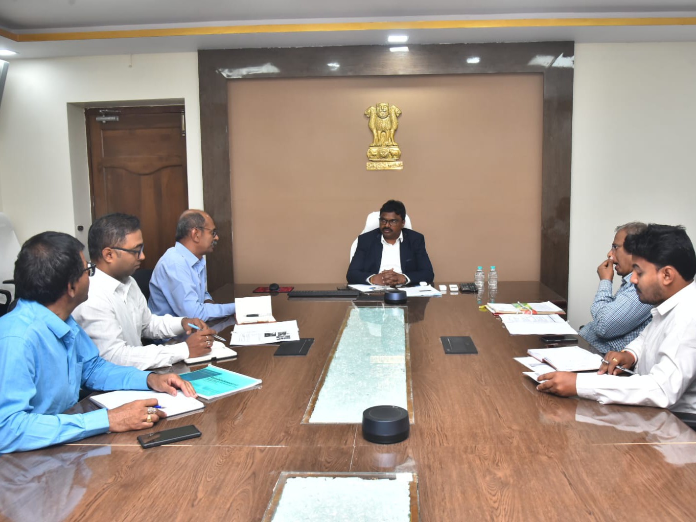 స్కిల్ డెవలప్‌మెంట్ సెంటర్ ఏర్పాటుపై సమీక్ష