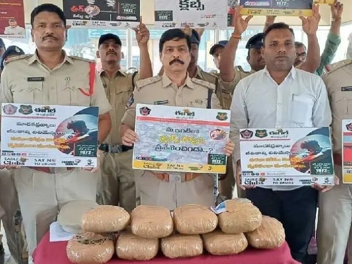 9 కేజీల గంజాయి పట్టివేత.. నిందితుడు పరార్