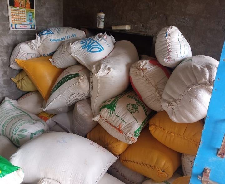 అక్రమంగా తరలిస్తున్న రేషన్ బియ్యం పట్టివేత