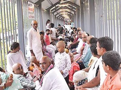 శ్రీవారి దర్శనానికి సుమారు 8 గంటలు సమయం