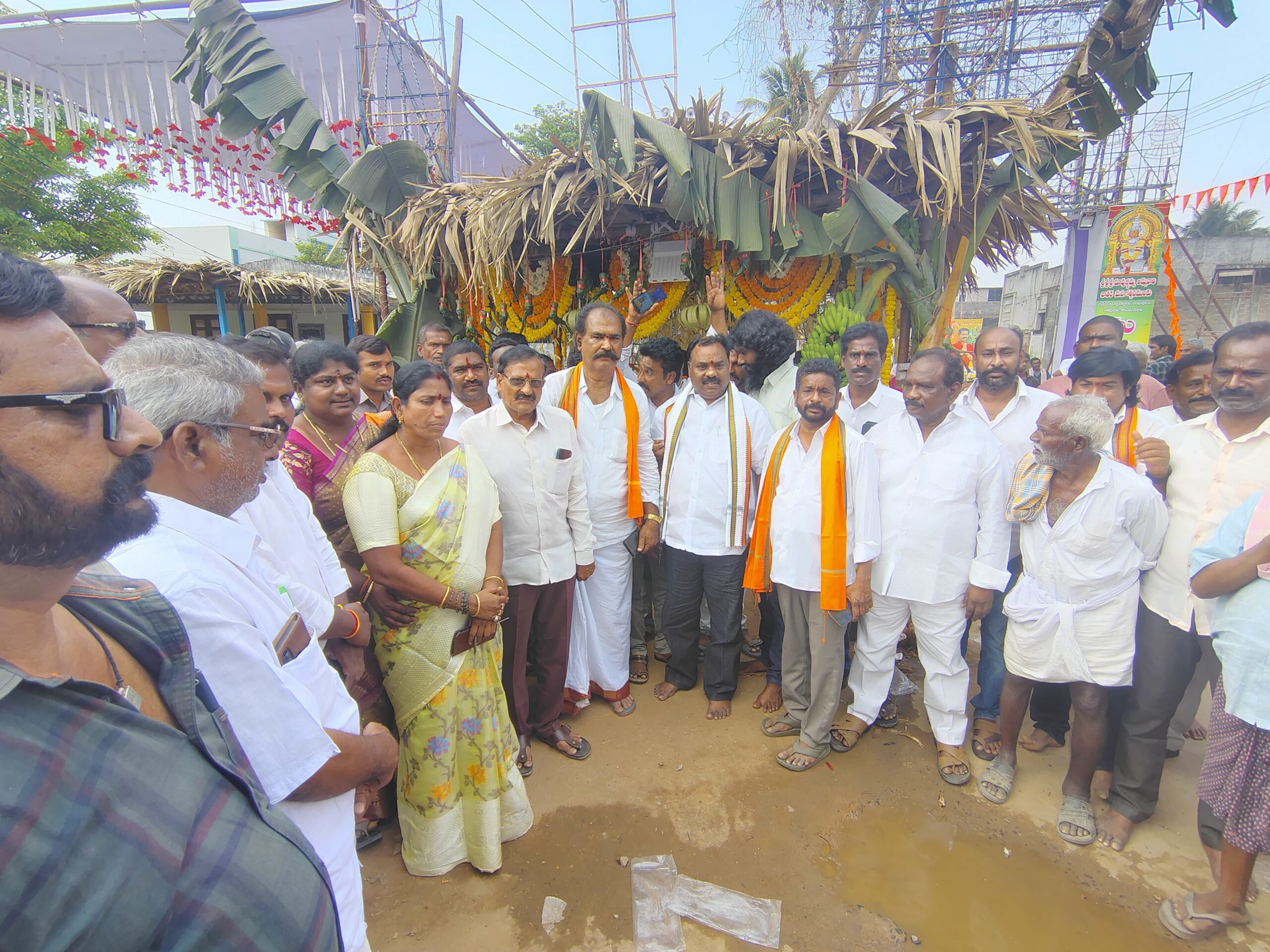 మావుళ్ళమ్మ అమ్మవారి జాతర మహోత్సవంలో ఎమ్మెల్యే