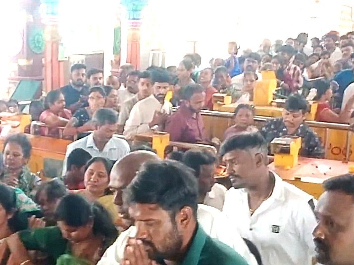 బోయకొండలో భక్తుల రద్దీ