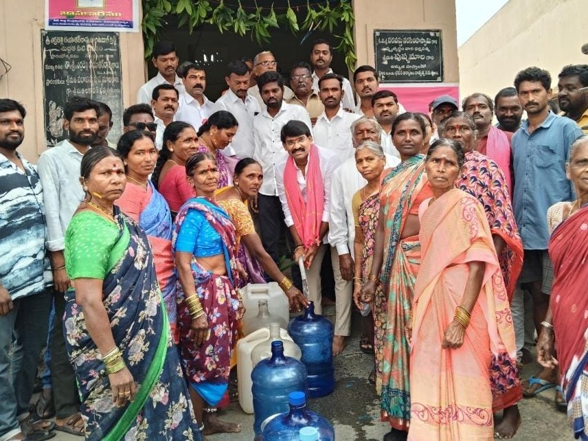 దేవరుప్పులలో వాటర్ ప్లాంట్ పునః ప్రారంభం