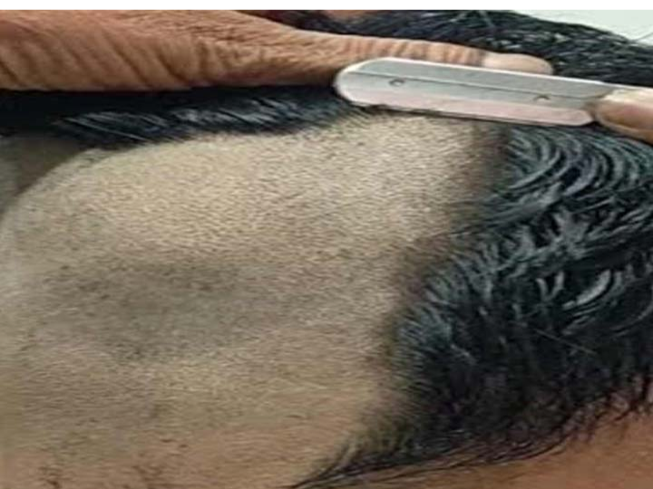 విద్యార్థికి గుండు కొట్టిన ప్రిన్సిపల్