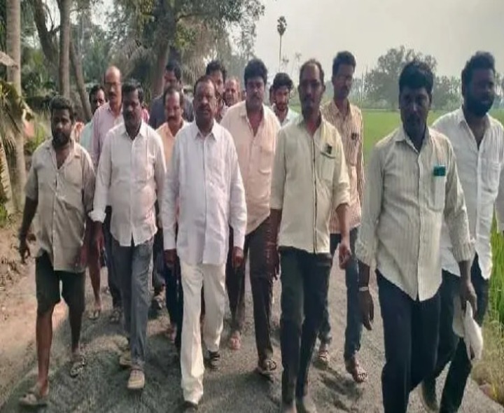 రహదారి పనులను త్వరగా పూర్తి చేయాలి: ఎమ్మెల్యే