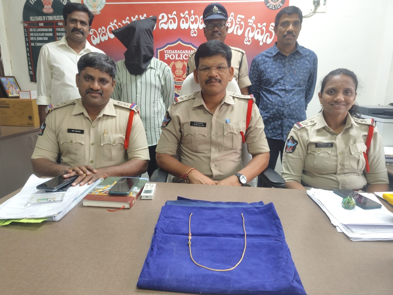 పుస్తెల తాడు దొంగతనం కేసులో నిందితుడు అరెస్ట్