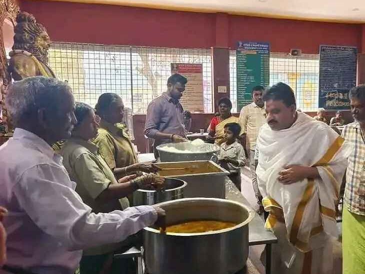 బ్రహ్మంగారి మఠంలో ప్రసాదశాల తనిఖీ