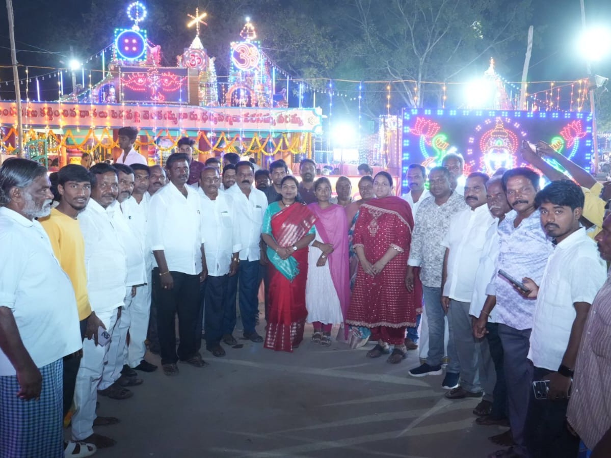 తిరుణాల మహోత్సవంలో పాల్గొన్న ఎమ్మెల్యే