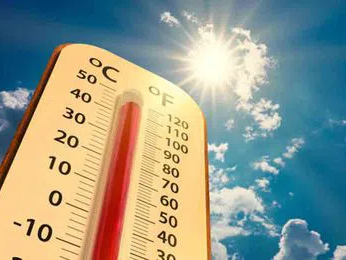 జిల్లాలో ఉష్ణోగ్రత రికార్డు..!