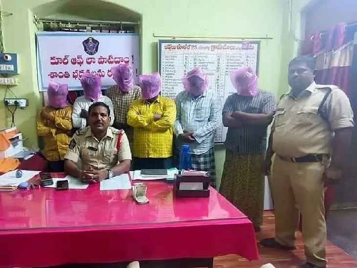 నందిపల్లిలో ఆరుగురు జూదరులు అరెస్ట్..!