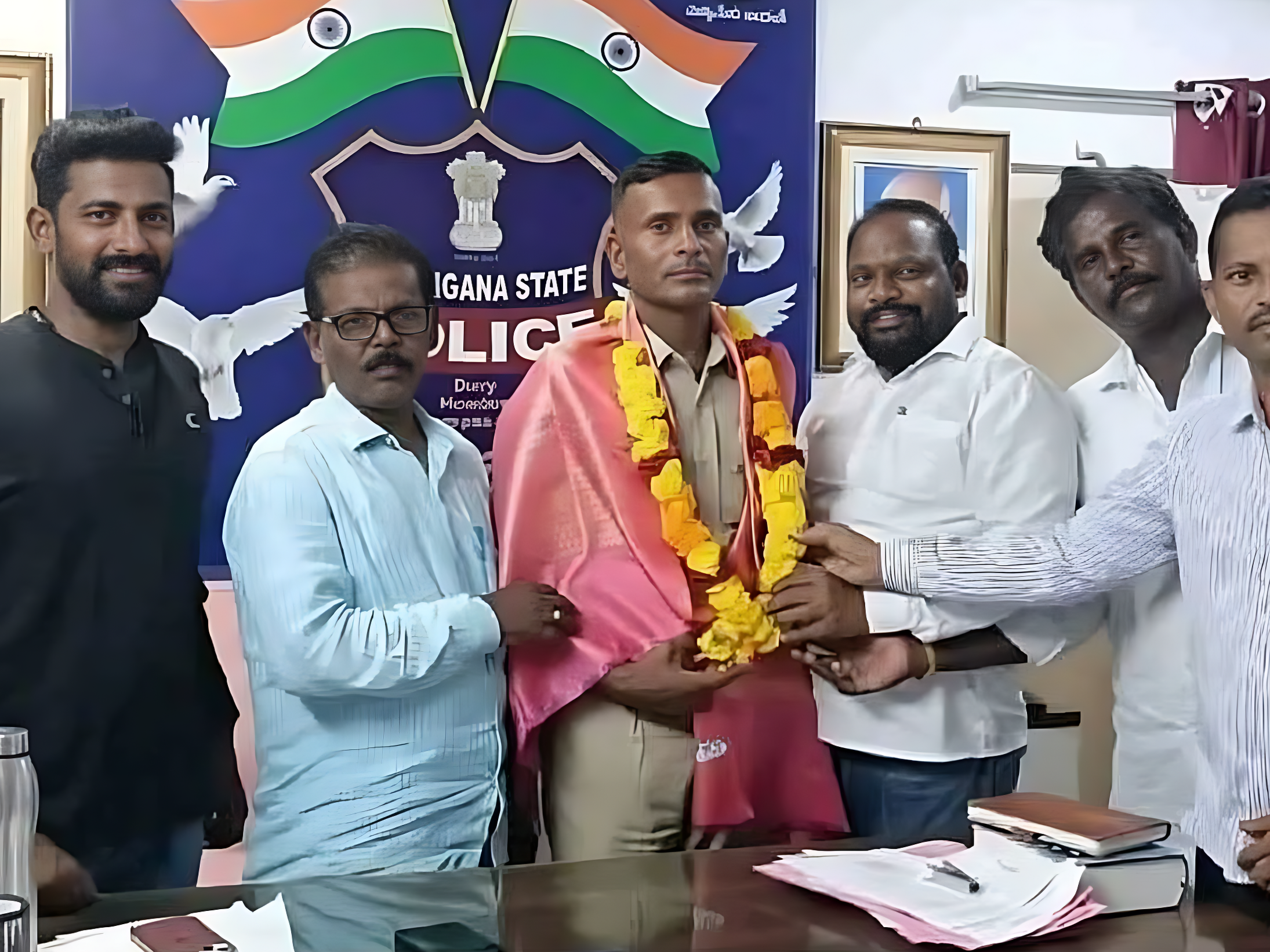 SIని కలిసిన నూతన కౌన్సిలర్లు