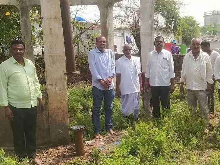 శిథిలావస్థ వాటర్ ట్యాంక్ తొలగింపు