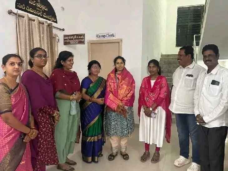 మదనపల్లె సబ్ కలెక్టర్ చల్లా కళ్యాణికి సన్మానం