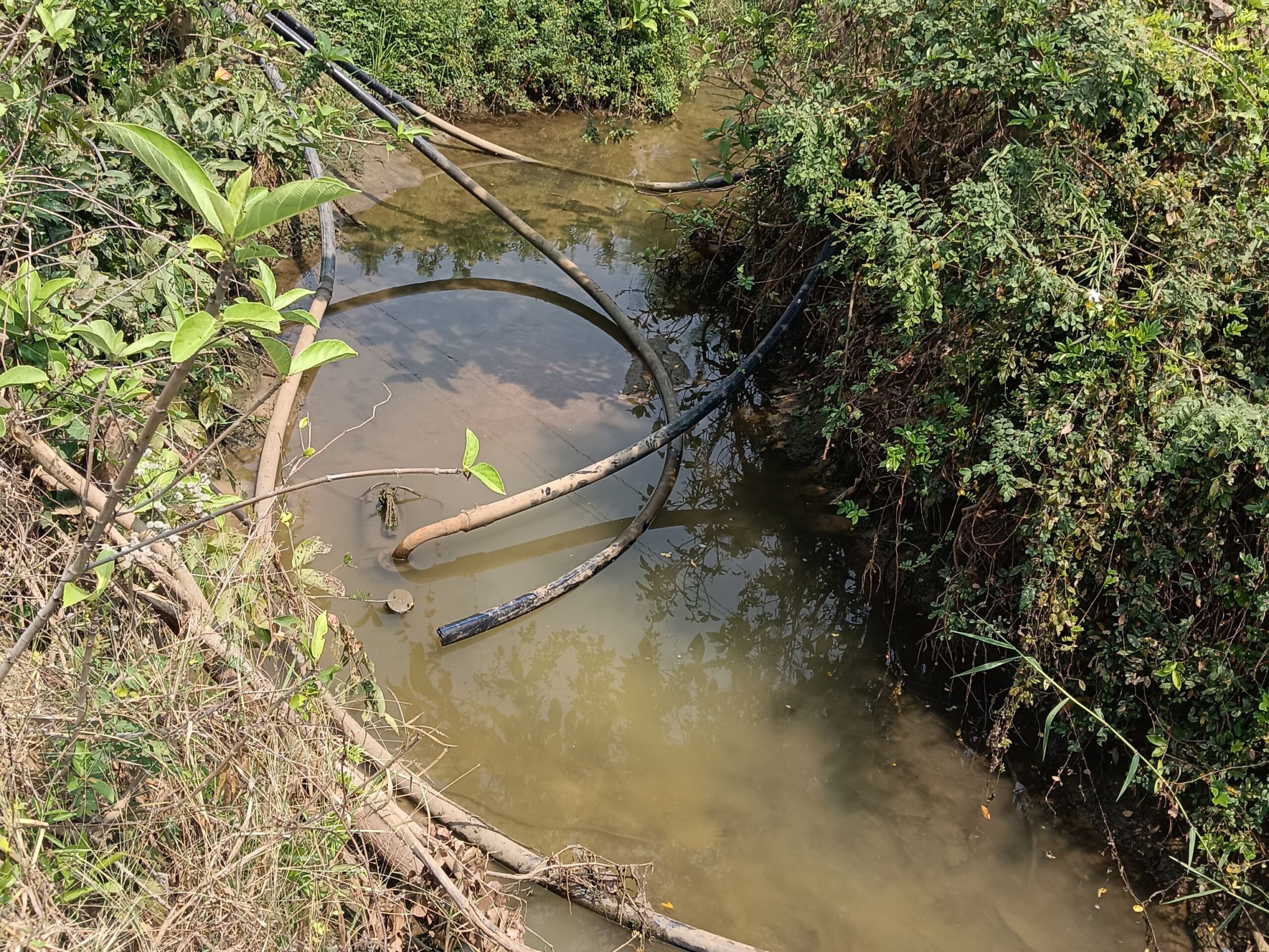 లక్ష్మీదేవిపేటలో ఓపెన్ వెల్ మోటార్ చోరీ