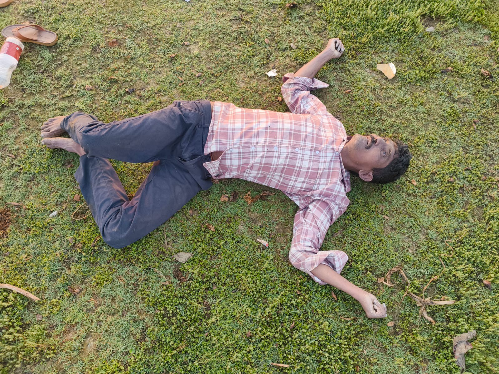 గుర్తుతెలియని వ్యక్తి మృతదేహం గుర్తింపు