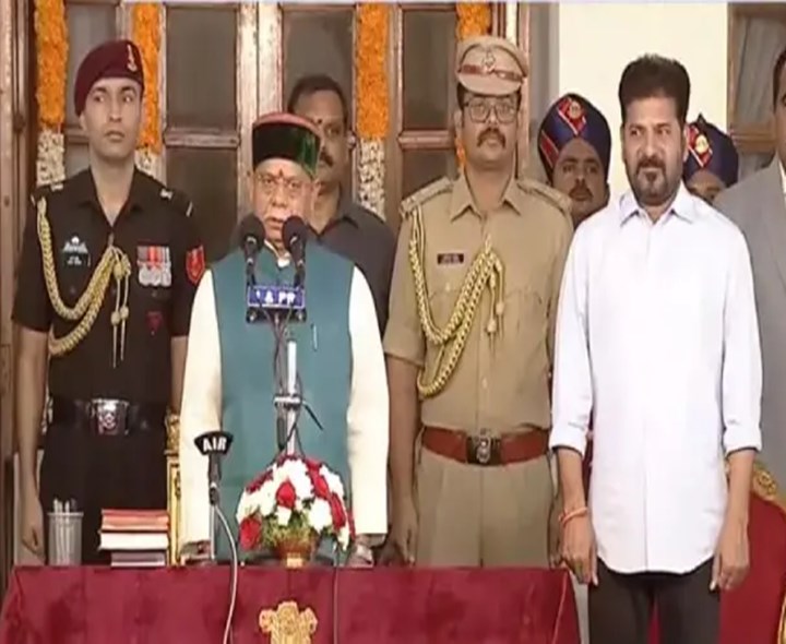 BREAKING: గవర్నర్‌గా శివప్రతాప్ శుక్లా ప్రమాణం