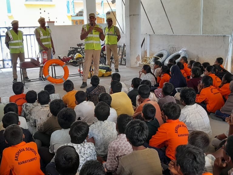 అగ్ని ప్రమాదాల నివారణపై అవగాహన కార్యక్రమం