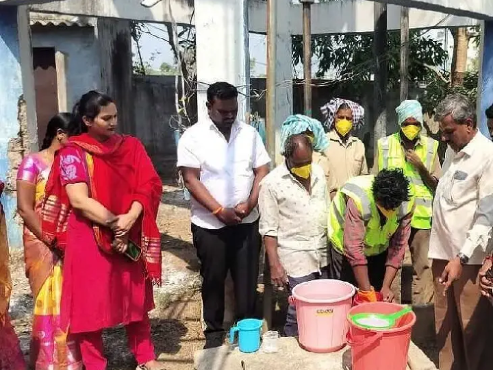 ముప్పిరెడ్డిపల్లిలో ప్రజా ప్రణాళిక పరిశీలన