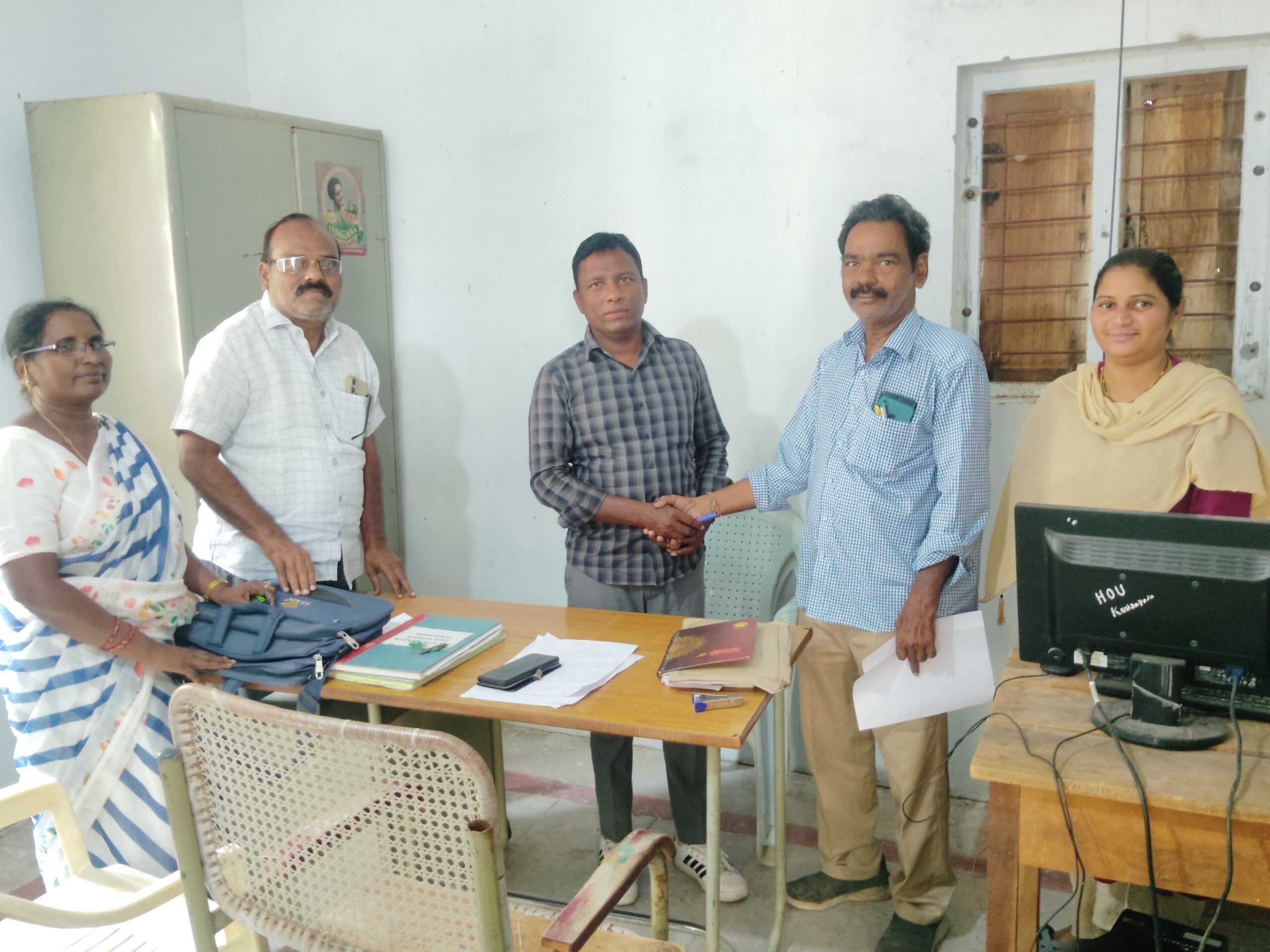 కొరిశపాడు హౌసింగ్ ఇంఛార్జ్  ఏఈగా కిషోర్