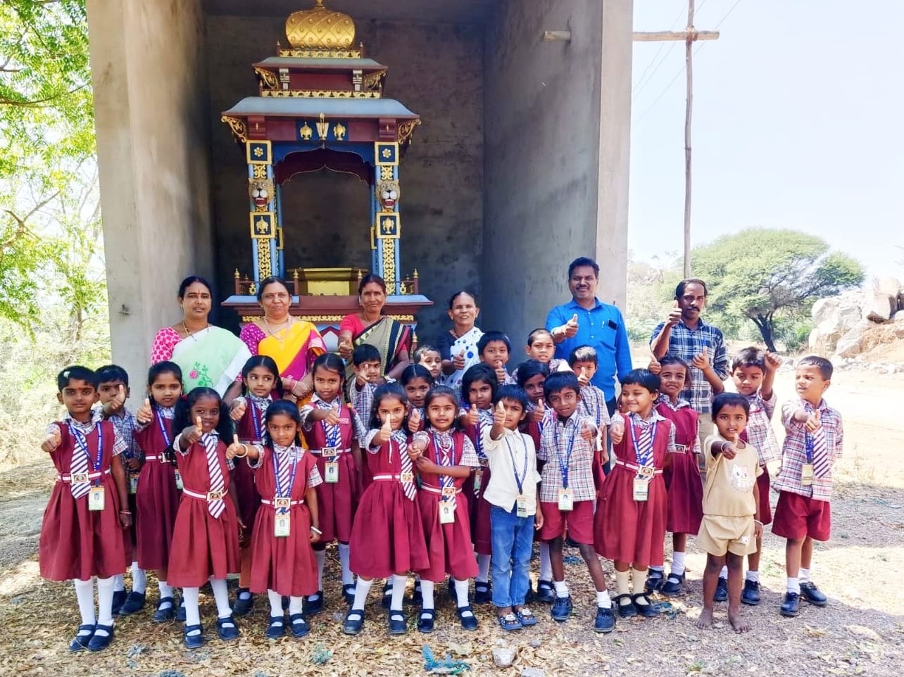 పత్తిపాక విద్యార్థుల క్షేత్ర సందర్శన