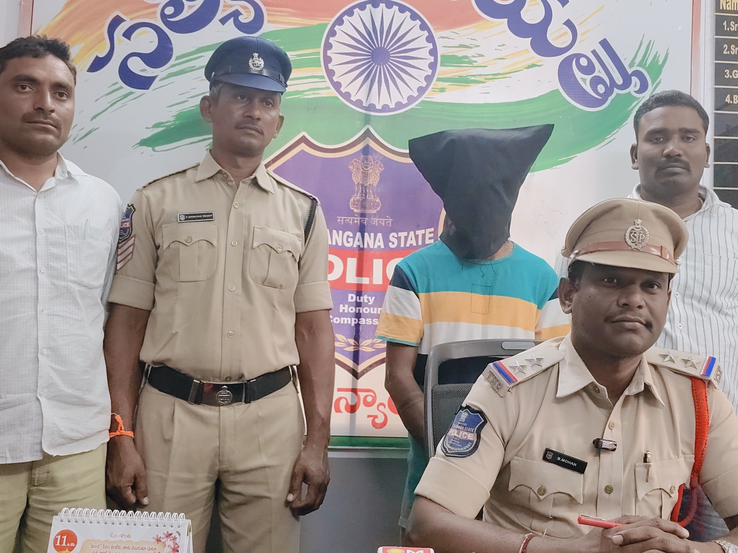 చోరీకు పాల్పడిన దొంగ అరెస్ట్