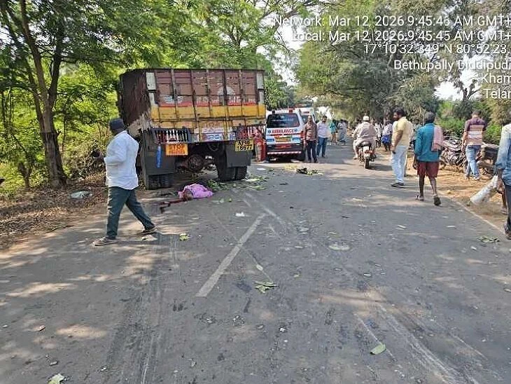 ఘోర రోడ్డు ప్రమాదం.. ఇద్దరు దుర్మరణం
