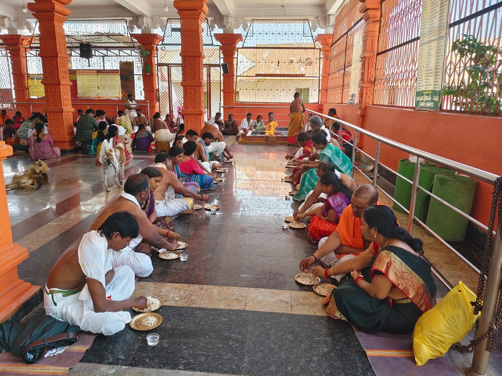 కాల భైరవ స్వామి ఆలయంలో భైరవ హోమం