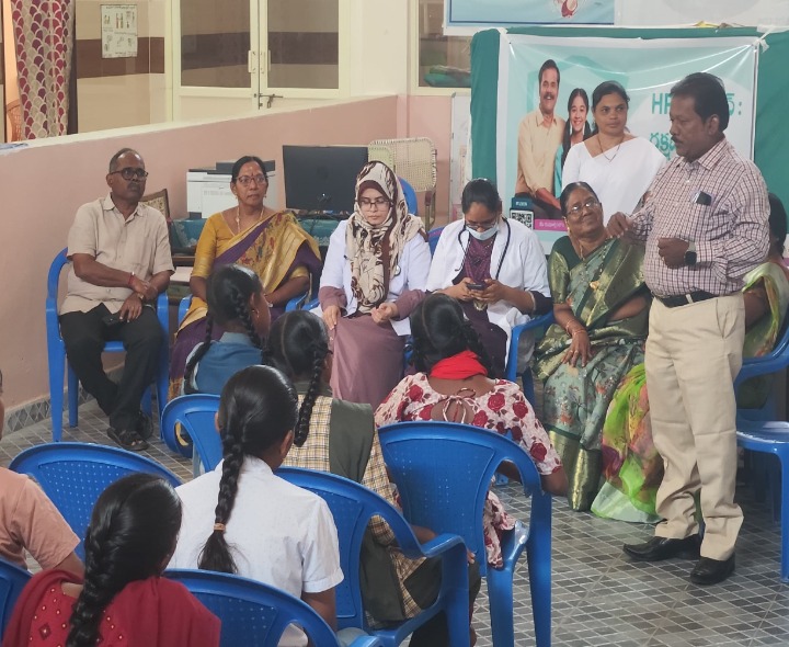 PHCలో హెచ్‌పీవీ వ్యాక్సిన్ కార్యక్రమం ప్రారంభం