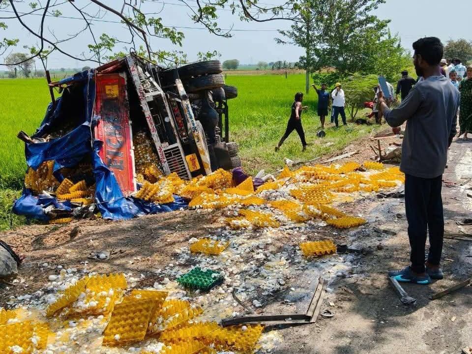 నకరికల్లులో రోడ్డు ప్రమాదం