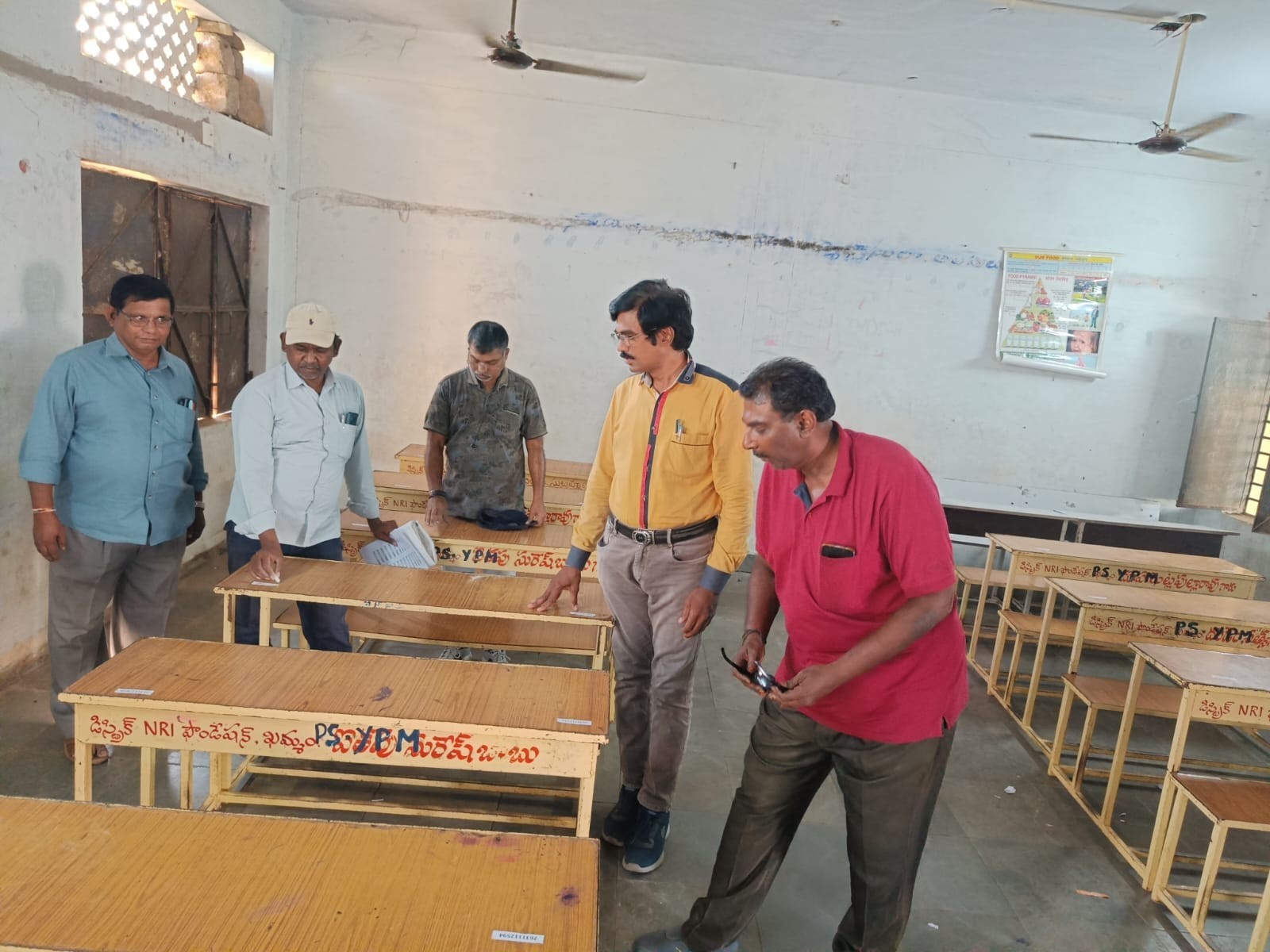 పదవ తరగతి పరీక్షలకు ఏర్పాట్లు పూర్తి: ఎంఈవో