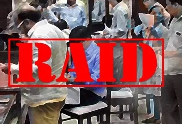 రీఫిలింగ్ స్టేషన్లపై SOT పోలీసుల దాడులు