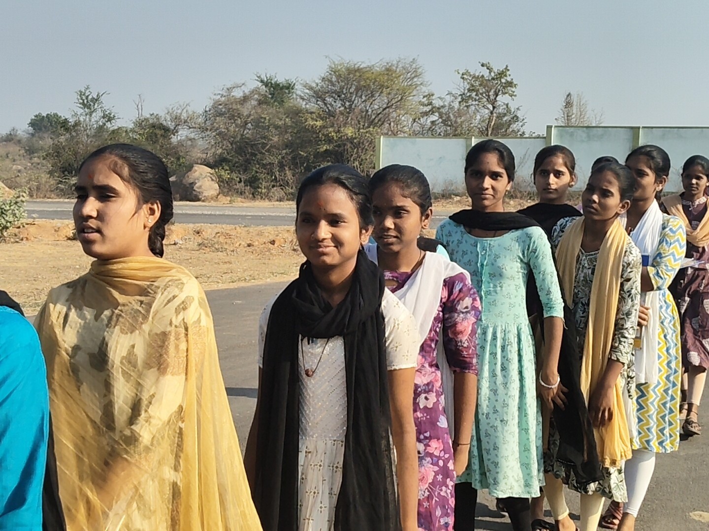 జిన్నారం‌లో ప్రశాంతంగా కొనసాగుతున్న ఇంటర్ పరీక్షలు