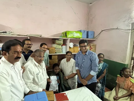 ప్రభుత్వ ఆసుపత్రిలో స్కానింగ్ సెంటర్ల ప్రారంభం