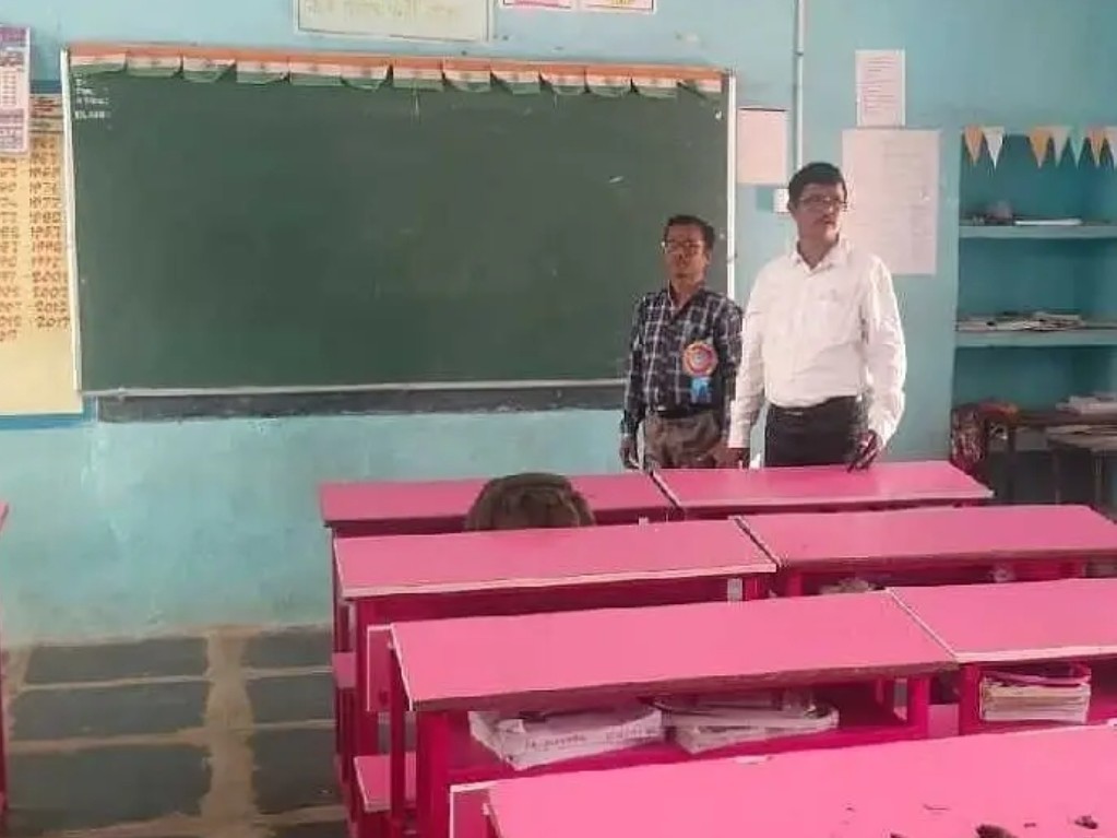 పదో తరగతి పరీక్ష కేంద్రాల తనిఖీ