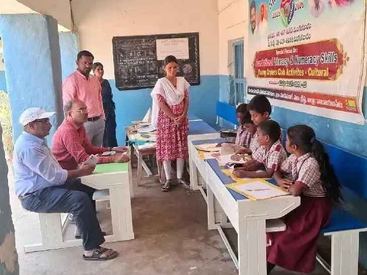 ముడుమాల పాఠశాలలో అకస్మిక తనిఖీ