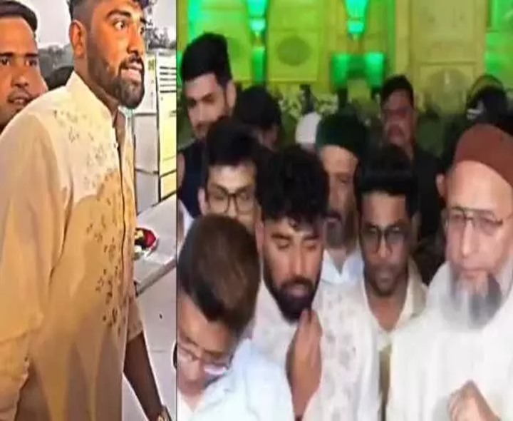 ఇఫ్తార్ విందులో పాల్గొన్న సిరాజ్, అసదుద్దీన్