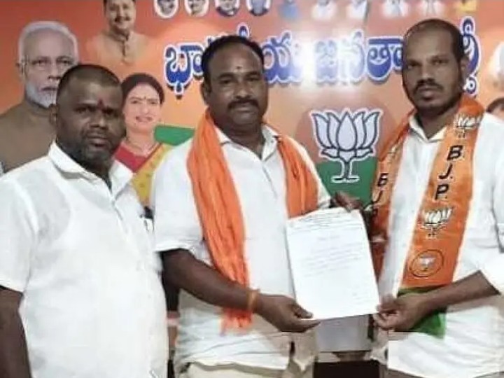 ఓబీసీ మోర్చా మండల అధ్యక్షుడిగా తిరుపతయ్య