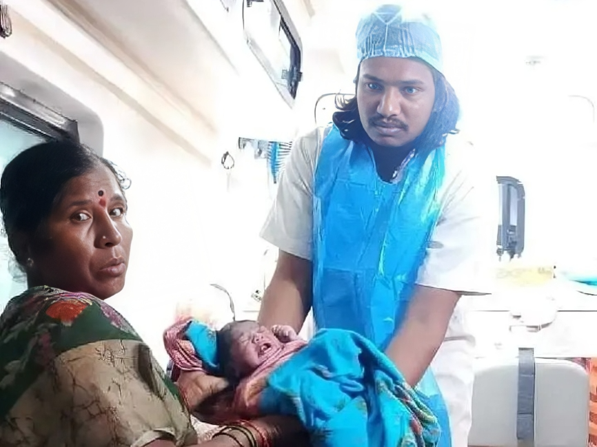 108లో మహిళ ప్రసవం.. తల్లీబిడ్డ క్షేమం