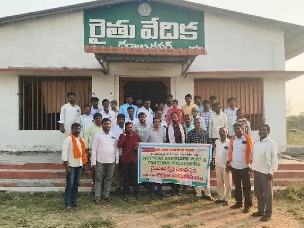 ఆర్గానిక్ సాగుపై దామరగిద్ద రైతులకు శిక్షణ