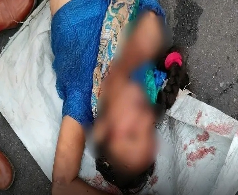 వాహనం ఢీకొని మహిళ మృతి