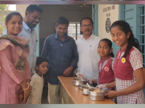 జామ్ ప్రభుత్వ పాఠశాలలో ఘనంగా ఫుడ్ ఫెస్టివల్