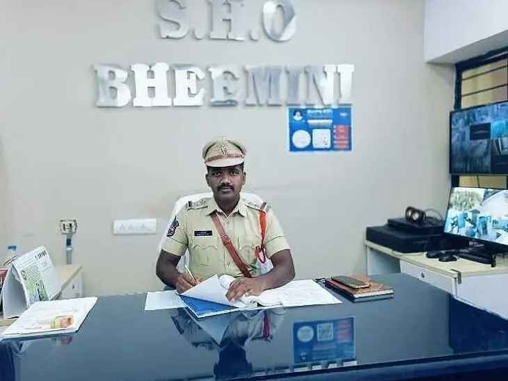 భీమిని నూతన SI గా కోటేశ్వర్ బాధ్యతల స్వీకరణ