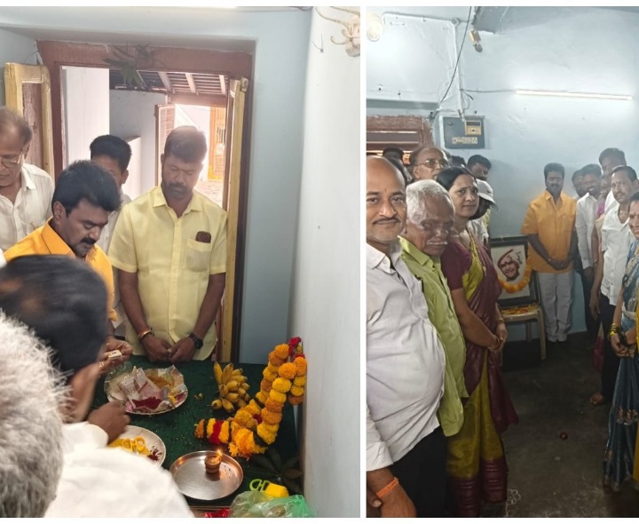 పొందూరులో టీడీపీ నూతన కార్యాలయం ప్రారంభం