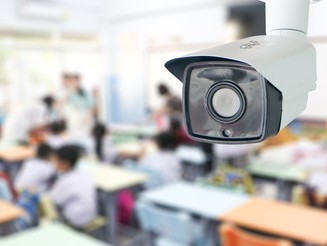 స్కూల్లో సీసీ కెమెరాల ధ్వంసం