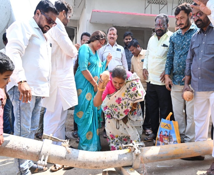 25వ వార్డులో అండర్ గ్రౌండ్ డ్రైనేజీ పనులు ప్రారంభం