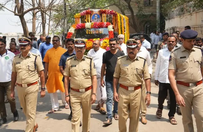 మాజీ డీజీపీ హెచ్‌జే దొర అంత్యక్రియలు