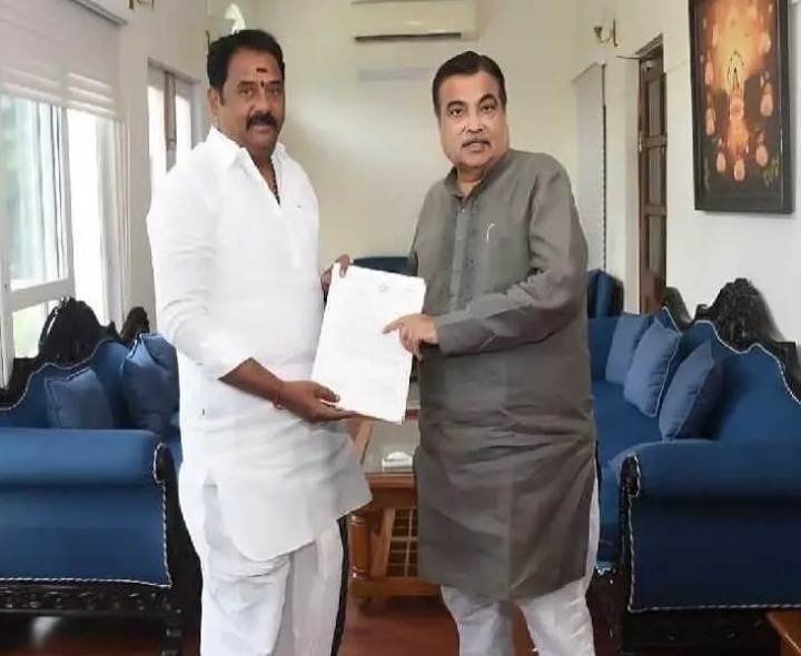 కేంద్ర మంత్రికి కామారెడ్డి ఎమ్మెల్యే వినతి